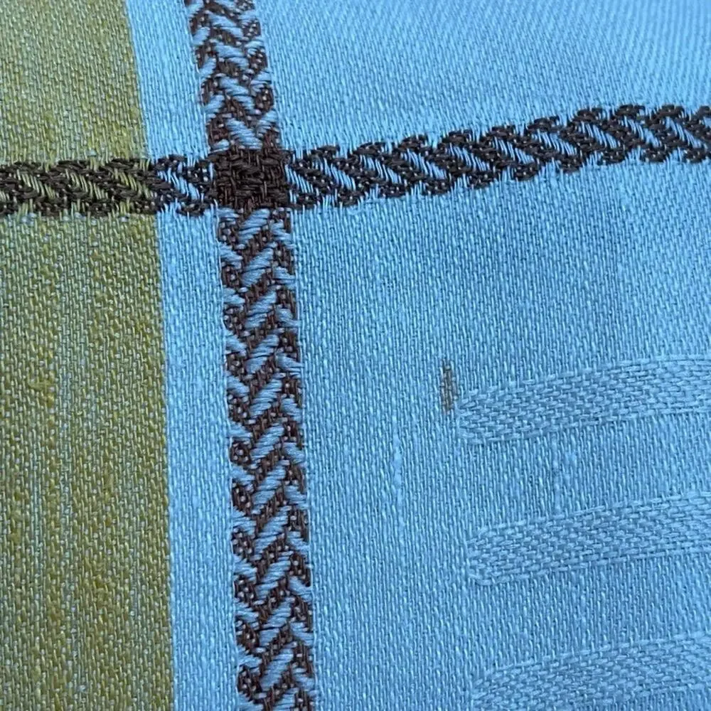 Thomas O'Brien Vintage Modern Striped Linen Blend Tablecloth 73” x 84”